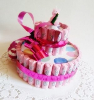 Pralinen Torte zum Geburtstag für Damen und Teenager