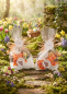 Preview: Süßer Osterhase mit Seifenhandtuch als Gastgeschenk