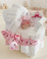 Preview: Windel Kinderwagen Geschenk zur Taufe und Geburt