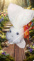 Preview: Süßer Osterhase mit Seifenhandtuch als Gastgeschenk