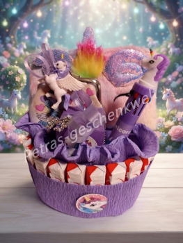 Gast oder Geburtstags Geschenk Schokoriegel Torte für Kinder