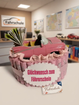 Geldgeschenke zur Bestanden Führerschein Prüfung