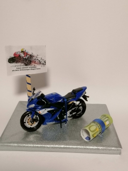 Geldgeschenk  Motorrad Führerschein-Geburtstag,Reise Geld, Zuschuss