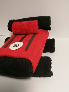 Preview: Rennwagen Handtuchfigur