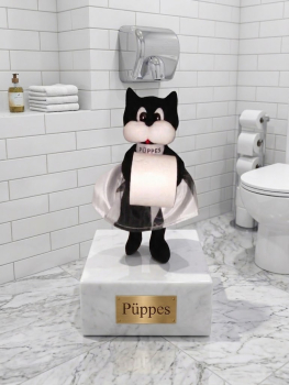  Toilettenpapierhalter  Katze