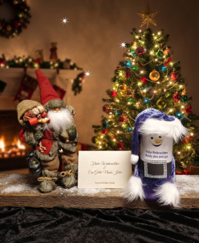 Figur als Nikolaus Gast-Wichtelgeschenk