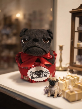 Schokoladentorte Dankeschön mit Hund