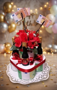Toilettenpapiertorte zum 18.Geburtstag