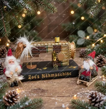 Pralinen Nähmaschine  Geburtstag Nikolaus