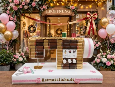Sticknähmaschine "Inas Faden" aus 91 Merci – TOP Geschenk für Schneiderin | Geschäftseröffnung | Geburtstag
