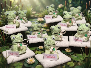 Preview: Mini Frosch Gastgeschenk