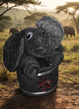 Handtuchfigur Elefant