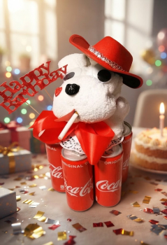 Cola-Handtuchhund-Geschenk