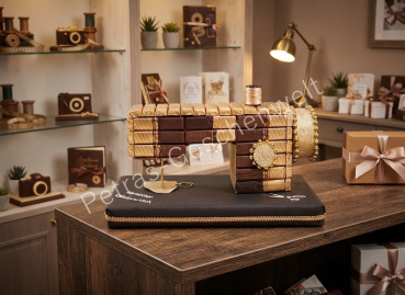 Pralinen Nähmaschine zum Geburtstag