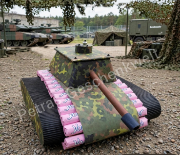 Pralinen Panzer zum Geburtstag für Damen