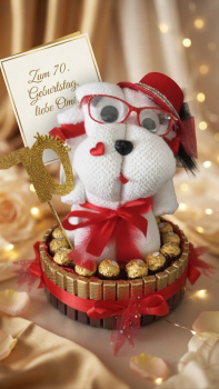 Pralinentorte zum 70 Geburtstag
