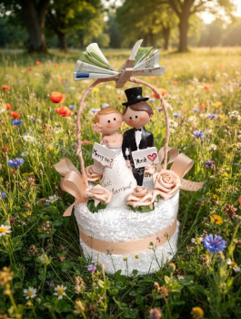 Hochzeit Handtuchtorte Geldgeschenk