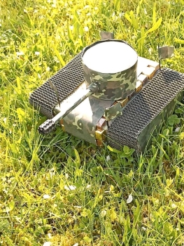 Preview: Pralinen Panzer zum Geburtstag