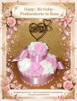 Yougurettentorte zum Geburtstag