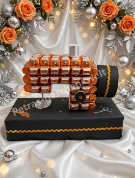Pralinen Nähmaschine zum Geburtstag