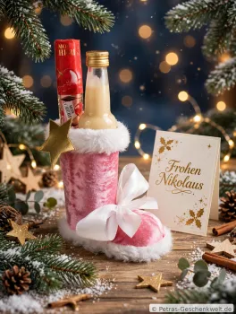 Nikolaus Stiefel rund  gefüllt für Damen