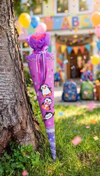 Pinguin Schultüte
