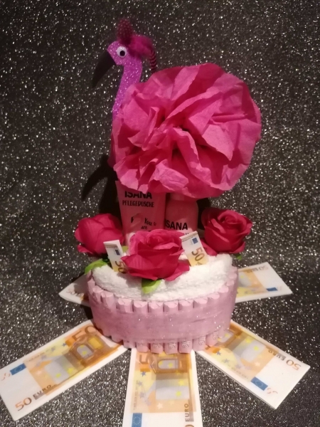 Handtuchtorte Geldgeschenk