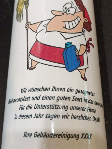 Flasche Handtuch Geschenk für Reinigungkräfte