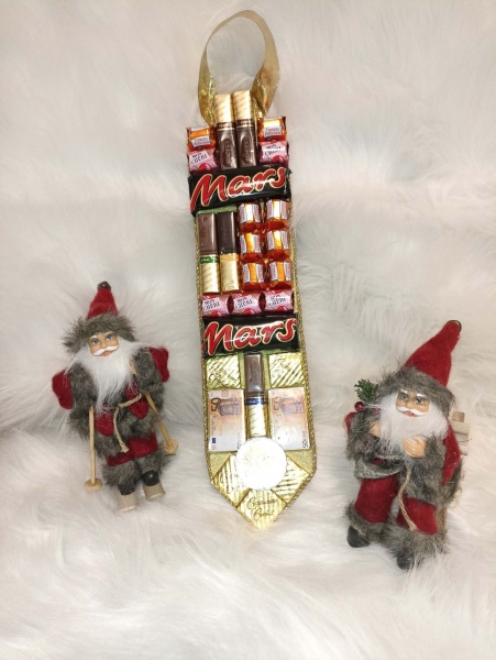 Krawatte aus Pralinen Geschenk für Herren