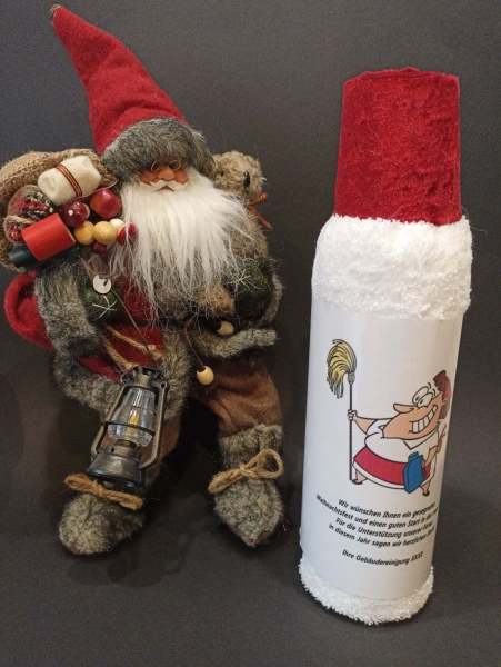 Flasche Handtuch Geschenk für Reinigungkräfte
