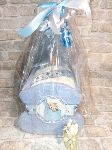 Baby Wiege Geschenk zur Geburt oder Taufe
