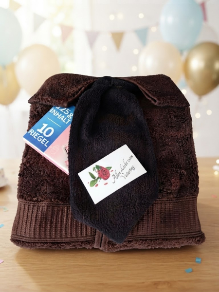 Handtuchhemd Geschenk für Herren zum Geburtstag
