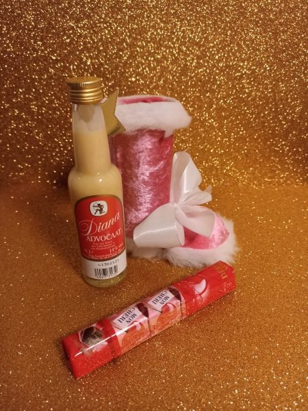 Nikolaus Stiefel rund  gefüllt für Damen