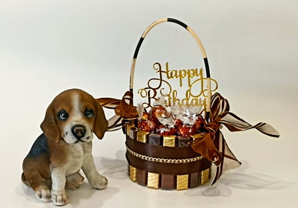 Pralinenkorb zum Geburstag