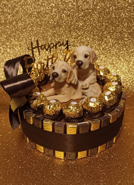 Pralinentorte zum Geburtstag  Tierfreund