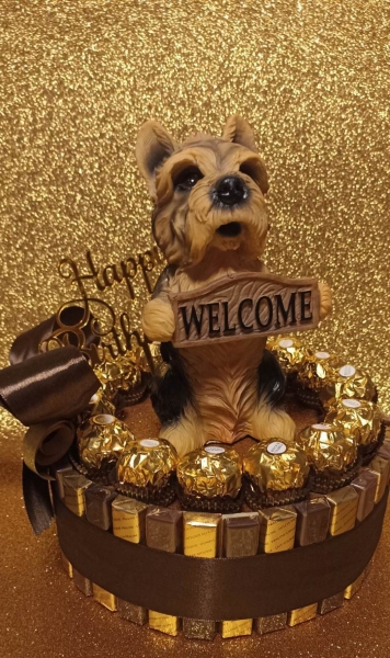 Pralinentorte zum Geburtstag Tierfreund