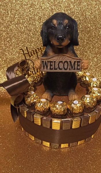 Pralinentorte zum Geburtstag Tierfreund