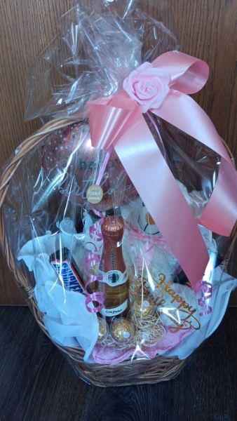 Geschenkkorb zum Geburtstag