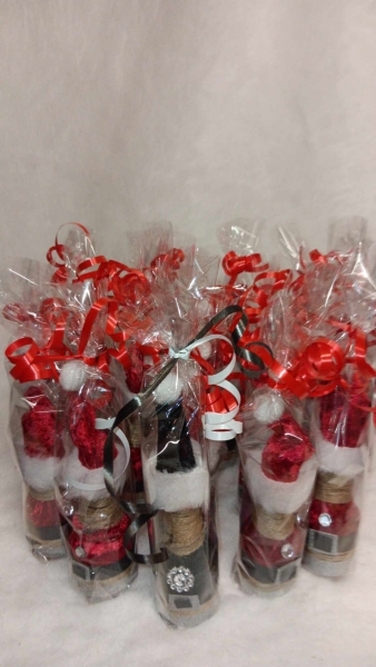 Kleine Nikolaus Likör Flasche Weihnachtsgeschenk für Mitarbeiter