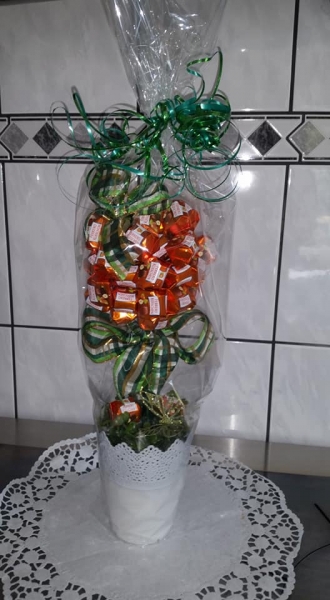 Pralinen  Baum zum Geburtstag