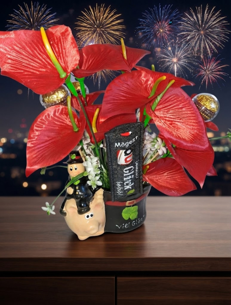 Glücksgeschenk zum Jahreswechsel