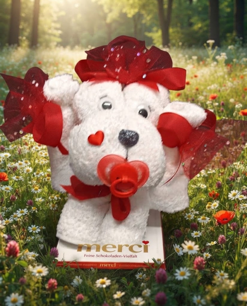  Große Handtuchfigur Hund Babie Dolly