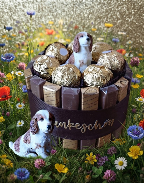 Nachbarschaftshilfe Pralinentorte Hund
