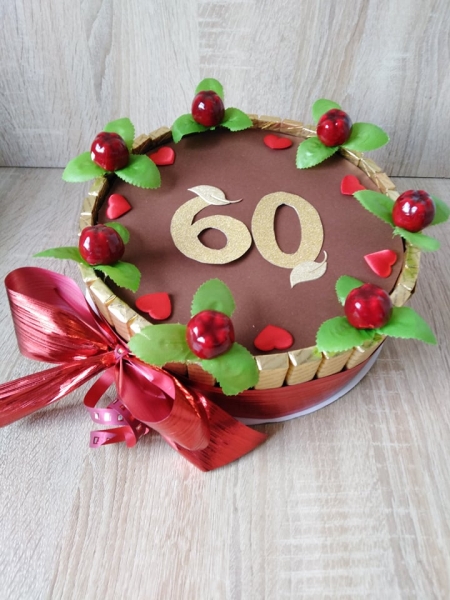Pralinen Torte zum Geburtstag