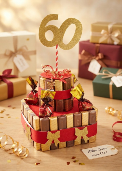 Pralinen Torte zum Geburtstag
