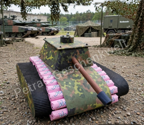 Handgemachter Yoguretten-Panzer – Das ausgefallene Geschenk für Damen