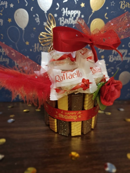 Pralinenkorb zum Geburstag