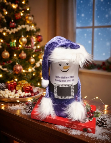 Figur als Nikolaus Gast-Wichtelgeschenk