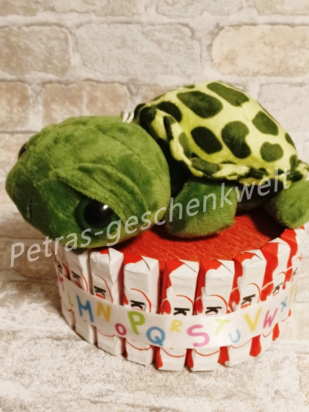Gastgeschenk für Kinder Schokoriegel Torte
