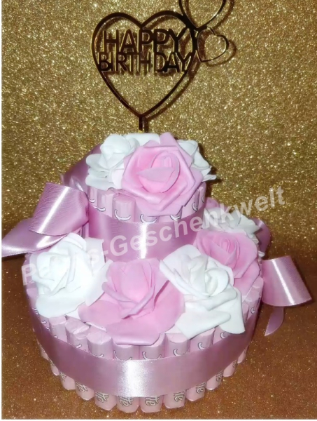 Yougurettentorte zum Geburtstag